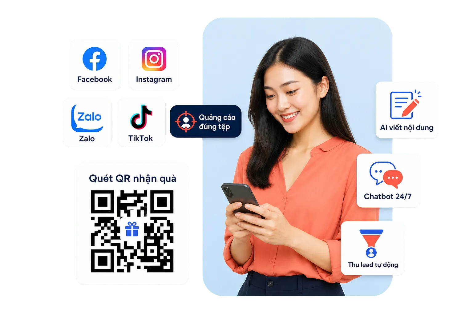 Trước mua: thu hút và tiếp cận khách hàng đa kênh